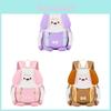 Kids Cartoon Animal Backpack For Preschoolers With Breathable Nylon And Cushion Straps For School Use