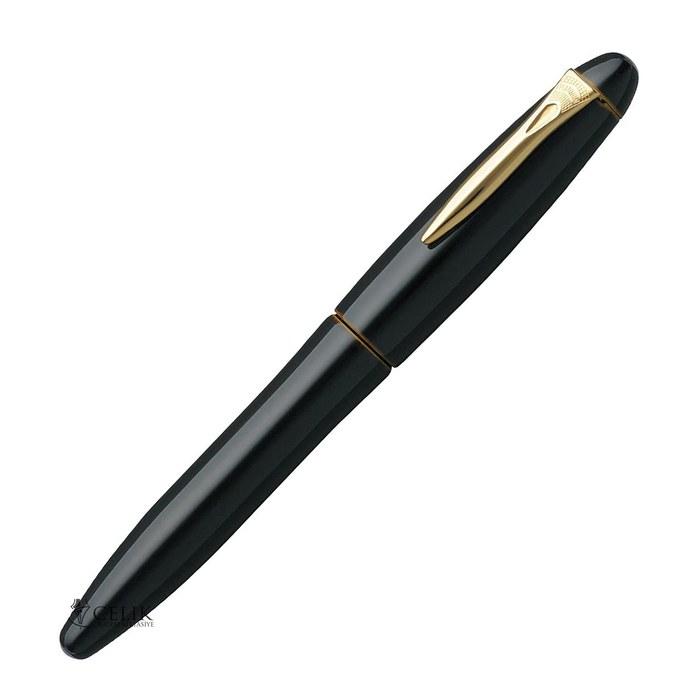 Platinum Izumo Tamenuri Fountain Pen, Biba-Tsumugi, Fine Nib (F), PIZ-55000#30, Yellow