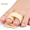 Toe Separator Bunion Corrector Big Toe Spacer Hammer Toe Straightener Fabric Lining Splint with Built-in Aluminum Plate Support for Overlapping Toes