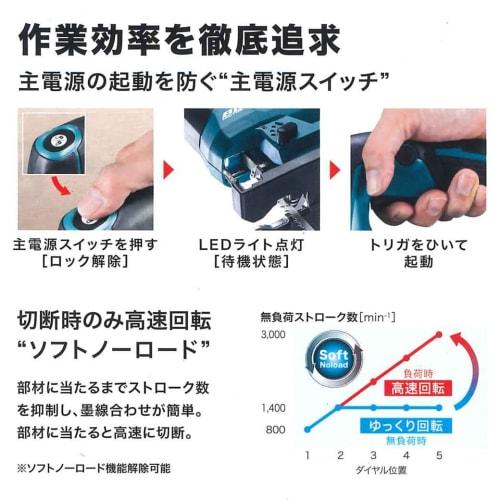 Makita Rechargeable Jigsaw 18V Battery/Charger Sold Separately/Case Included JV184DZK