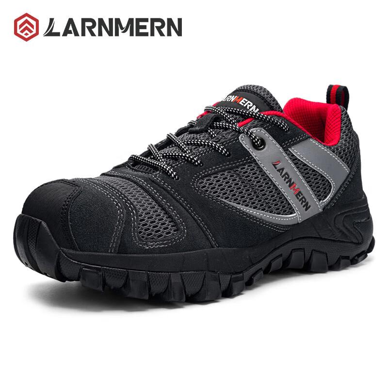 LARNMERN Breathable Mesh Safety Work Shoes LM180250-1 44