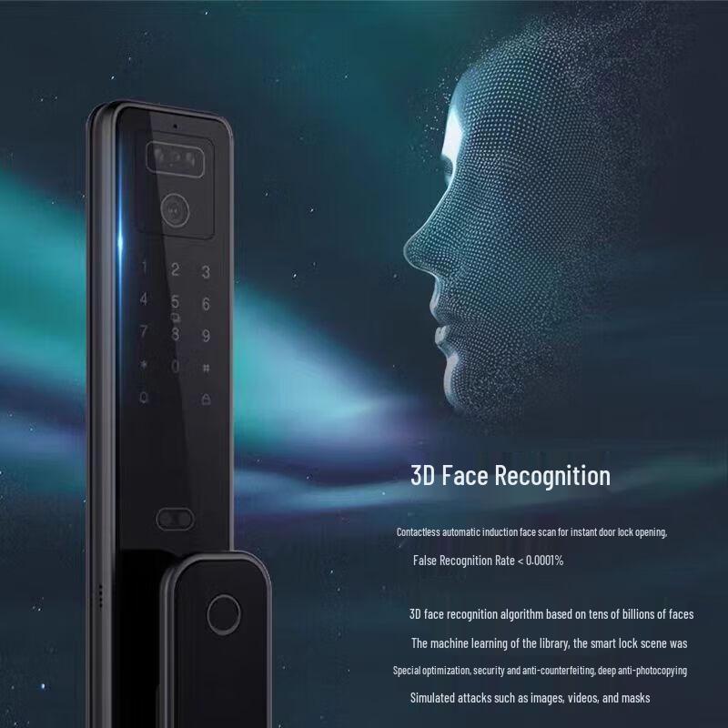 Lenovo A3F Smart Door Lock with Face Recognition