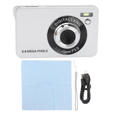 4K Digital Camera 64MP 2.8 Inch Screen 18X Digital Zoom Autofocus Portable Pocket Video Camera with