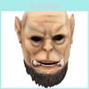 Terrifying World Of Warcraft Orc Mask Resin Facepiece For Halloween And Festive Events