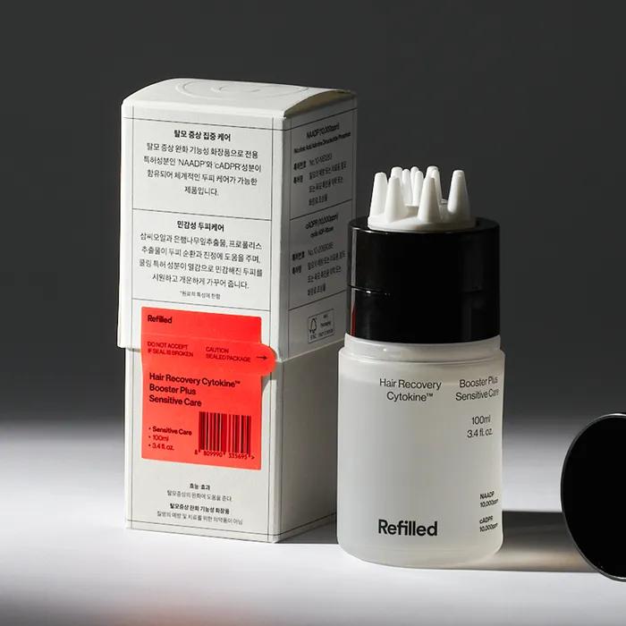 [Refield Gift Set] Cytokine Hair Tonic Booster 4 + Gift Bag L / Scalp, Hair Loss Care Nutritional Supplement