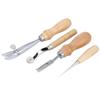 20pcs Leather Craft Tools Punch Kit Stitching Working Stitching Groover Sewing Set