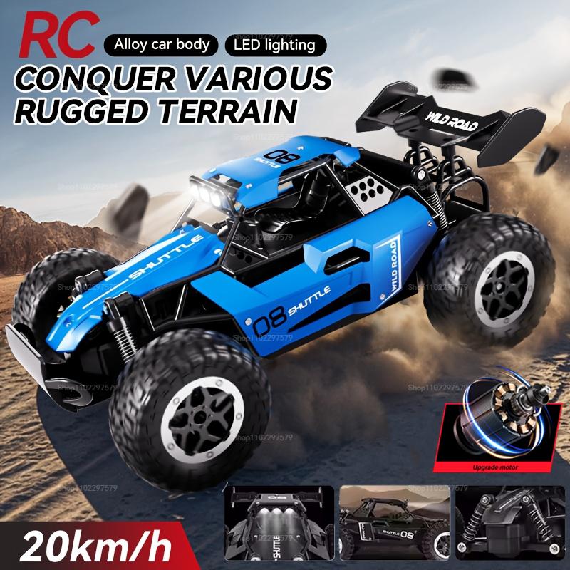 DK087 1:16 2WD Brushless High-Speed Off-Road Remote Control Drift Racing Car 20KM/H with LED Lighting 2x2 RC Truck Car Model Toy
