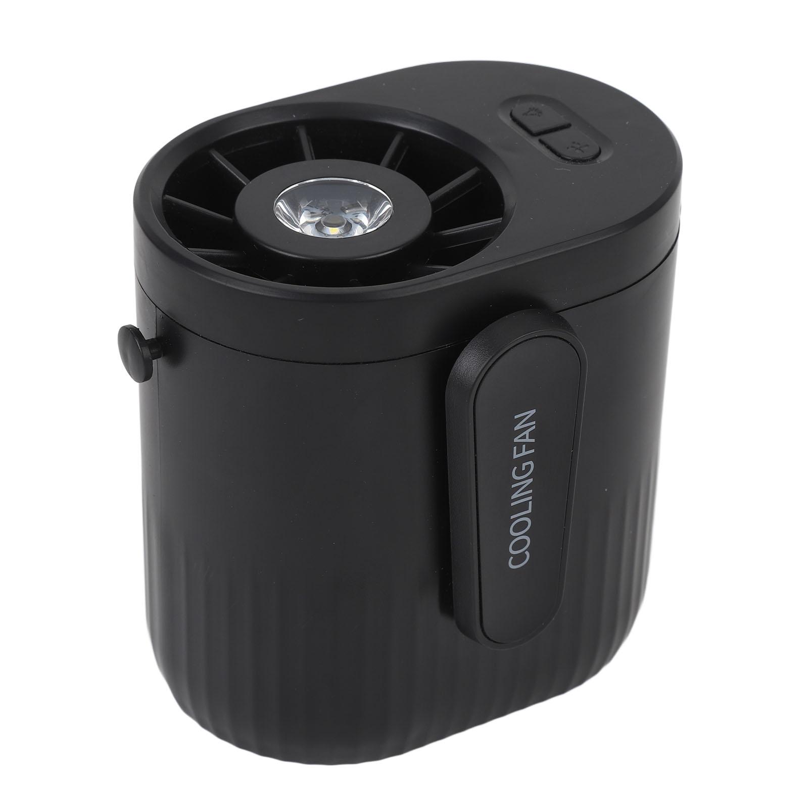 

Поясной вентилятор Профессиональный 3 скорости Регулируемый ветер Длительная работа Бесшумная работа Портативный вентилятор с клипсой чёрный