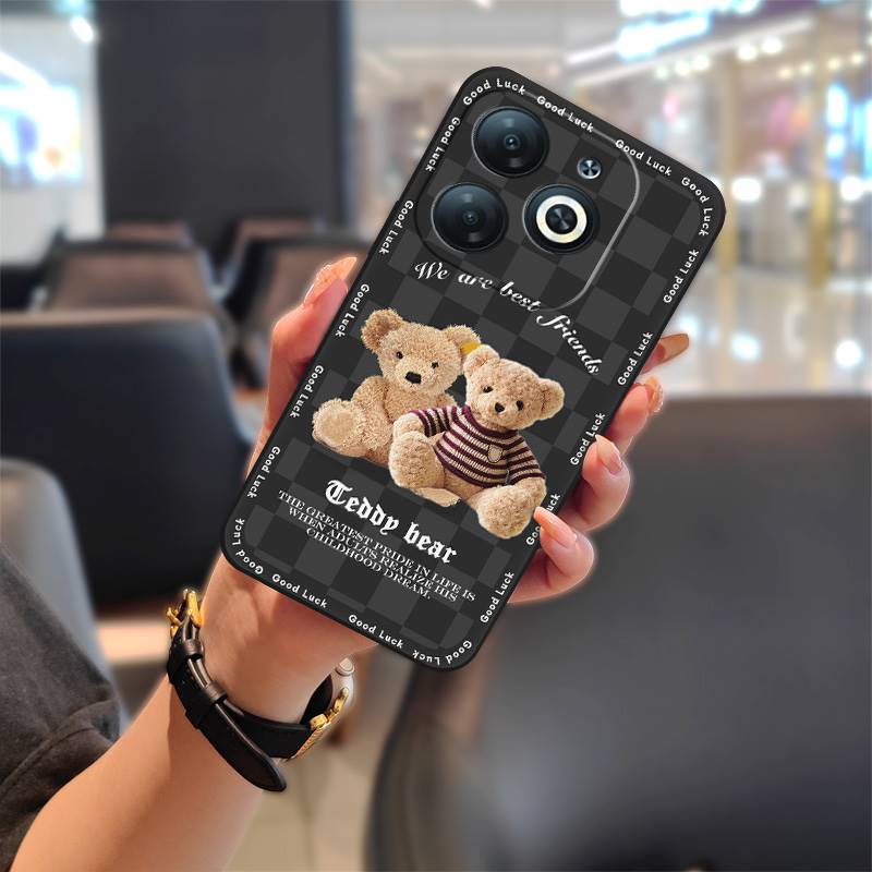 TPU Kryt na telefon s plným obalem pro infinix Smart8/HD/X6225/X6525 Silikonový Ochranný Zadní Kryt Odolný proti Nečistotám Graffiti Roztomilý