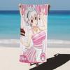 Super S-Sonicos Manga Anime Beach Towel Colorful Bath Towels for Girl Microfiber Quick Dry Custom Sand Free Beach Yoga Spa Gym Pool