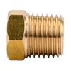 Stylish Brass 14 NPT Male To 18 NPT Female Pipe Reducer Adapter 1/4 NPT Male to 1/8 NPT Female Gold Color Coated