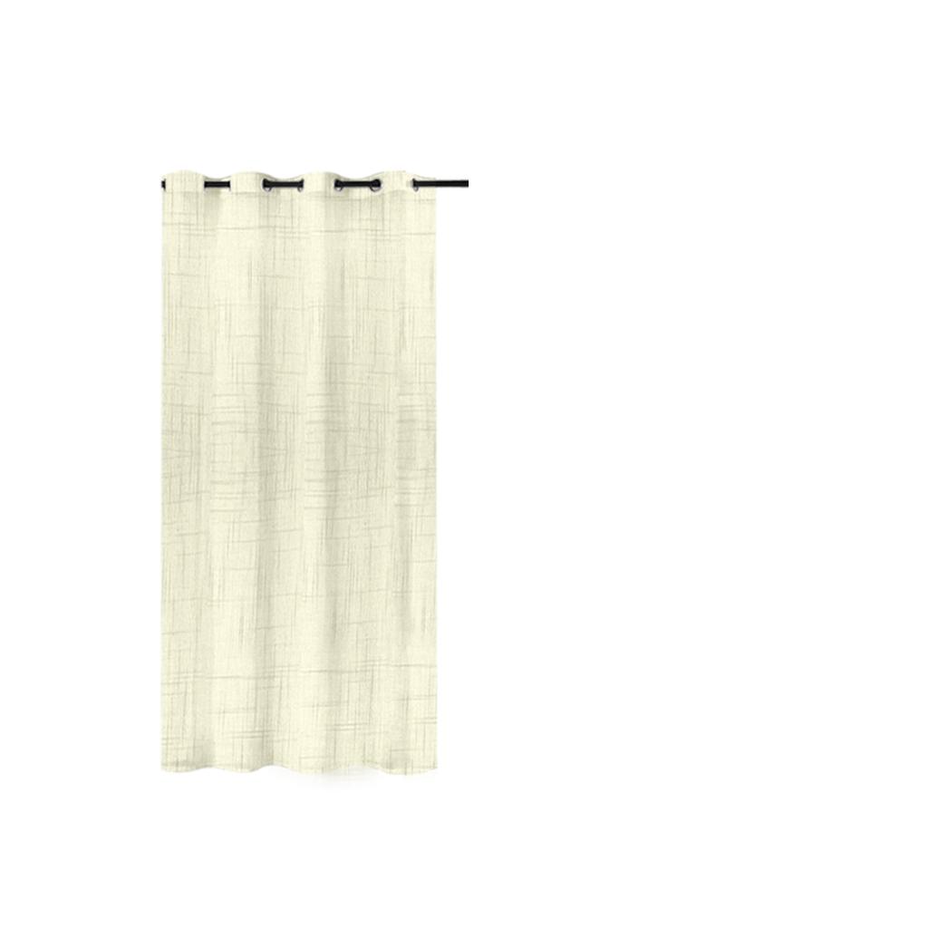 1/2 Panel Outdoor Wasserdicht Leinenstruktur Transparente Vorhänge Voile Vorhang Gartenvorhänge für Terrasse Veranda Pergola Pavillon Heimdeko