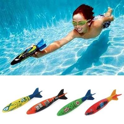 Summer Throwing Toy Funny Swimming Pool Diving Game Toys for Children Dive Dolphin Accessories