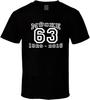 Mücke 63 Bulldozer Funshirt Kult Fun Logo T Shirt Men's Black