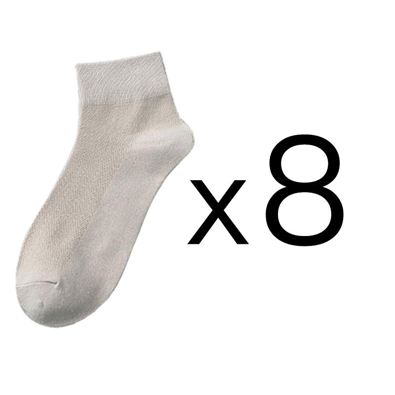8 Paare/Lot Herren Knöchel Baumwollsocken Hohe Qualität Lässig Atmungsaktiv Männlich Bequem Business Weich Einfache Mode Socken