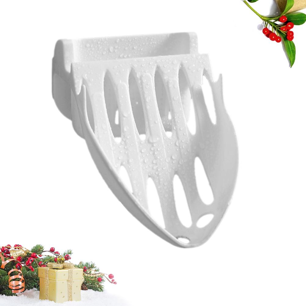 Magnetischer Seifenhalter Wandmontiert Stanzfrei Weißes Regal für Badezimmer Küchenaufbewahrung Tragbare Seifendose Wasser ableiten Lebensdauer verlängern