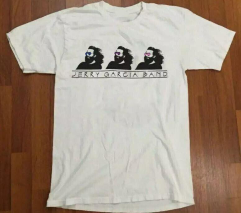 

26 NEW 1991 Jerry Garcia Band White T Shirt S-5XL Unisex T-Shirt XL