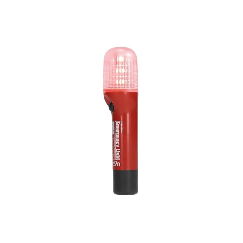 Amon Emergency Signal Light, a substitute for flares, compliant with vehicle inspection regulations (IPX3 equivalent water resistance), ON/OFF switch