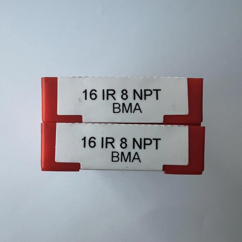 Original / 16IR8NPT BMA / Industrial indexable Carbide Inserts 10 Pcs