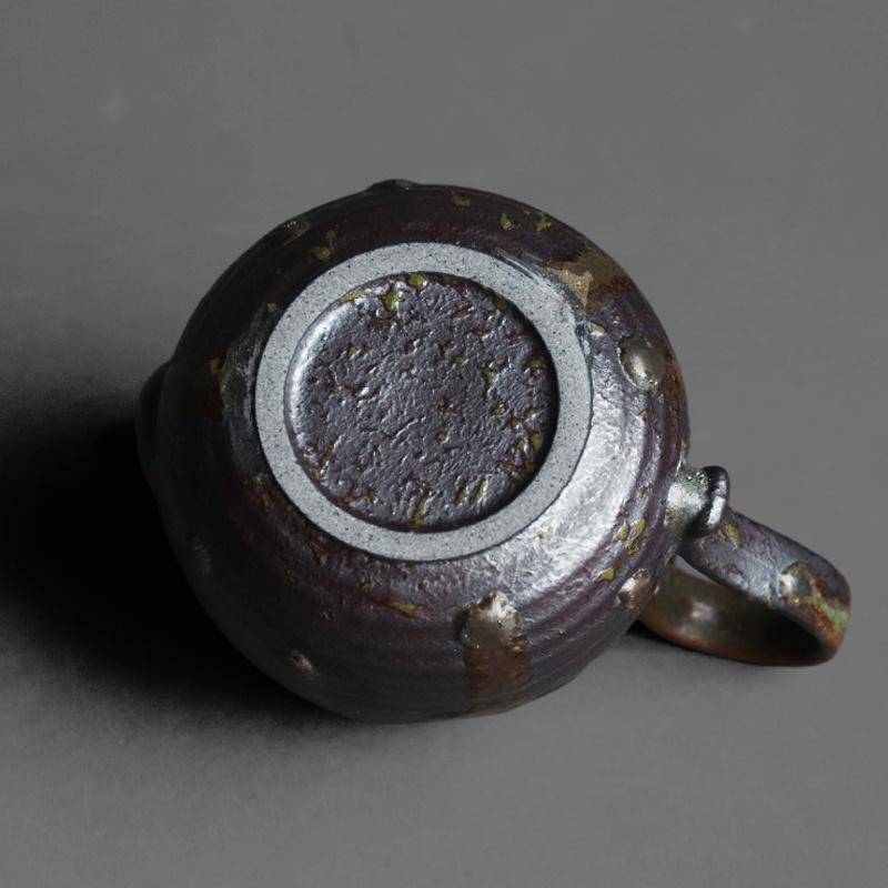 200ml Japanese Ceramic Teapot Vintage Kiln Change Coarse Pottery Kung Fu Tea Set