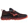 Mizuno Wave Daichi 6 Comfortable Breathable Low-Top Running Shoes Women Sneaker Black Red J1GK217163