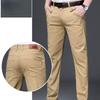 Men's  Fashion Business Casual Suit Pants Long Pants Men's Elastic Straight Sleeve Formal Pants Plus Size 28-38