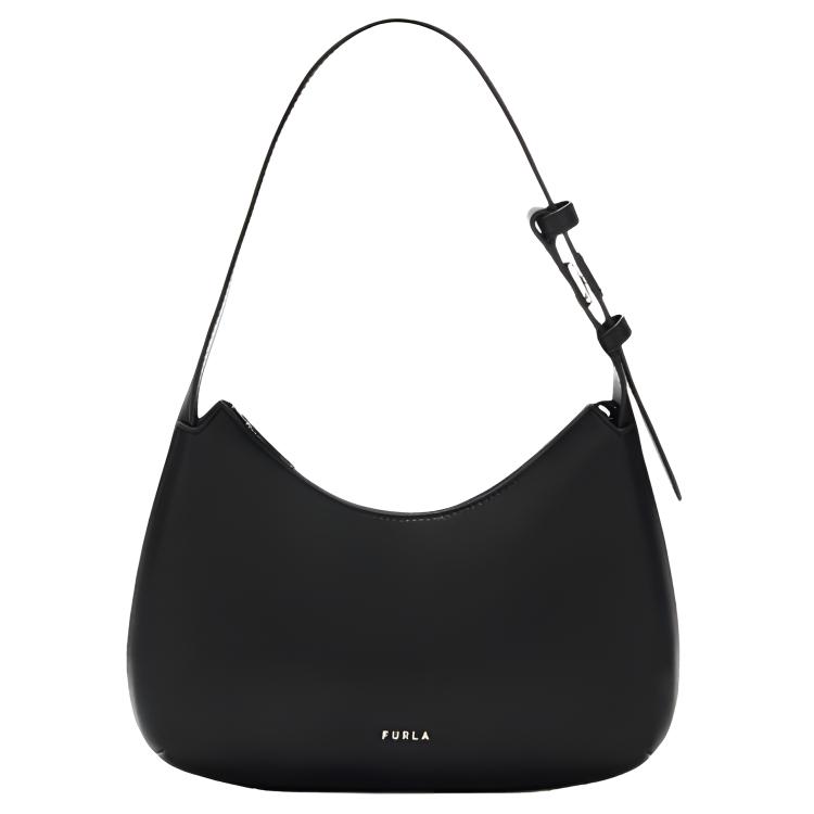 New Furla Cow Leather Shoulder Bag Small Women's Black/Gray/White/Red WB01300-BX3104