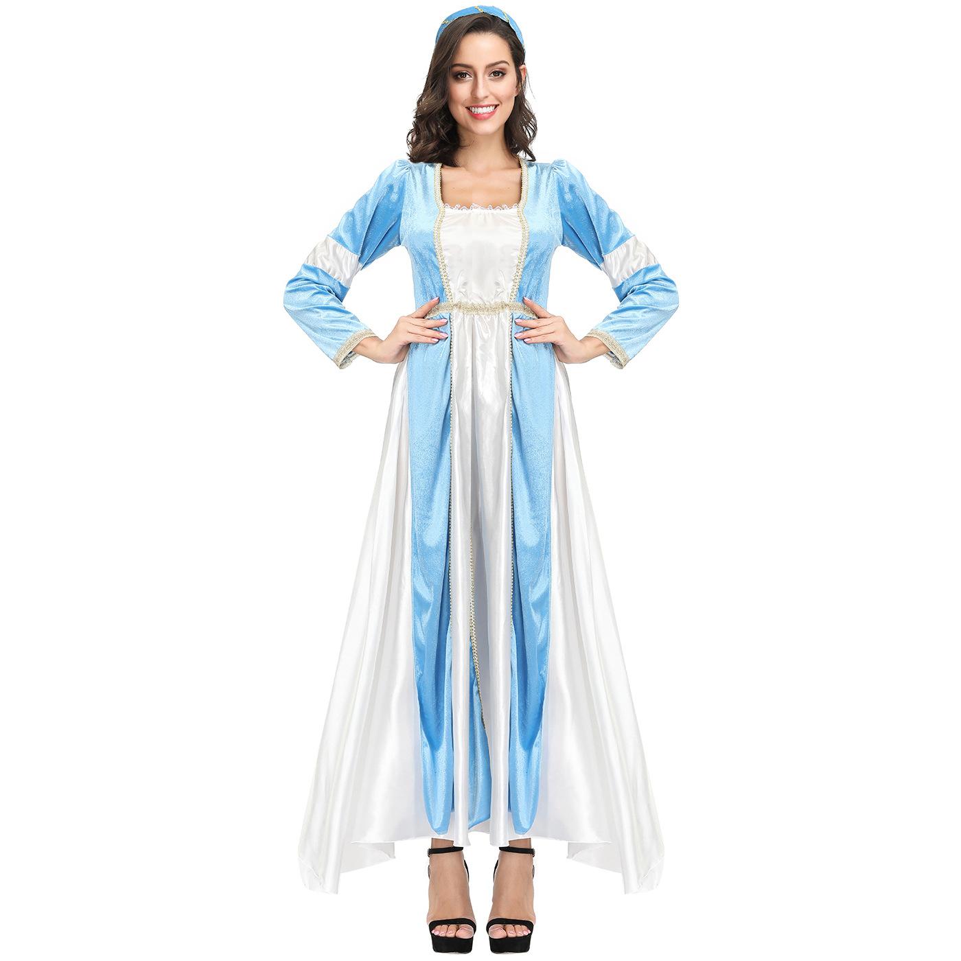 

M-XL Хэллоуин новый костюм Белоснежки, придворная принцесса романтическая Джульетта сценический наряд M