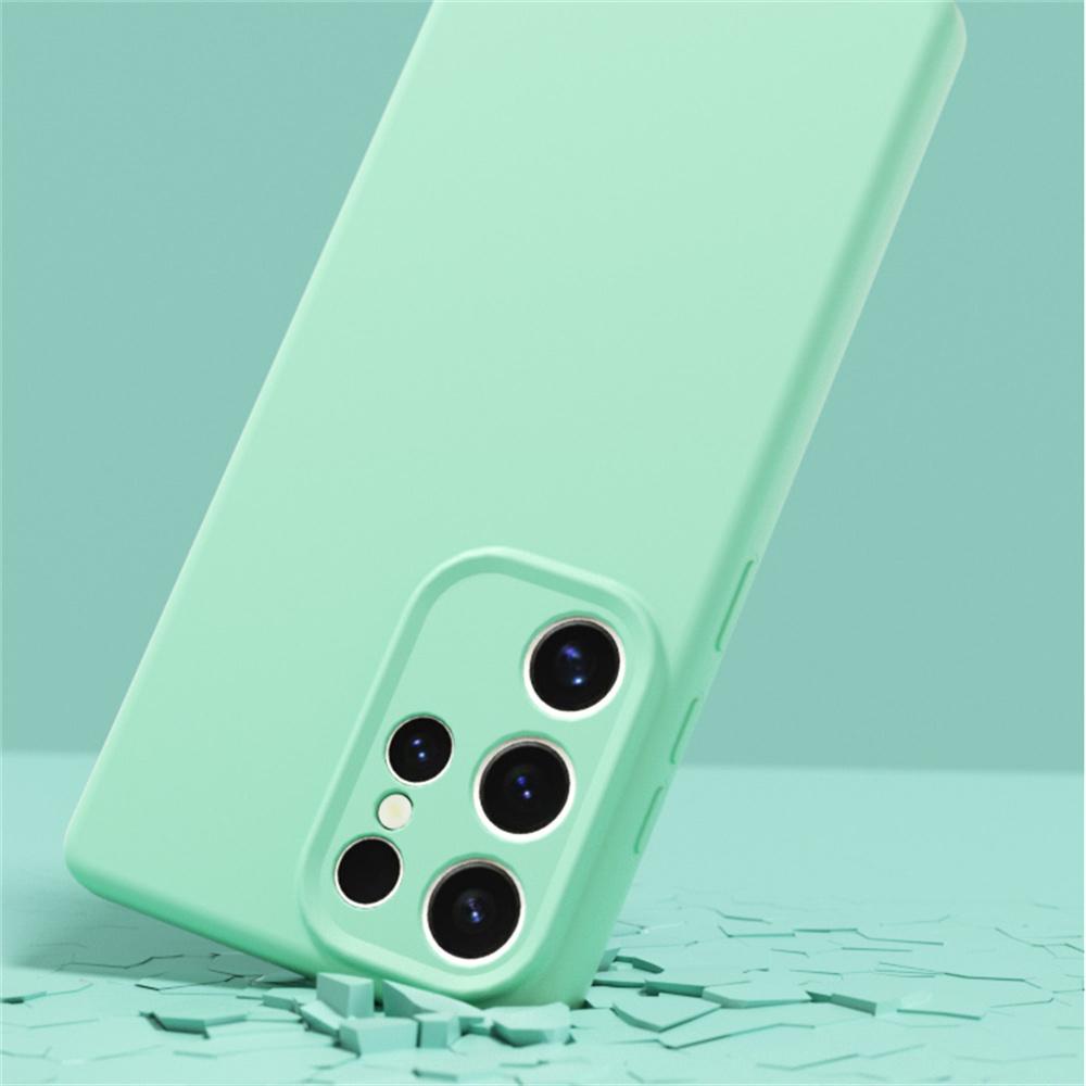 Sale High quality Original Liquid tpu Silicone Case For Samsung Galaxy S26 S25 S24 S23 S22 Plus Ultra Lens Protect color Cover