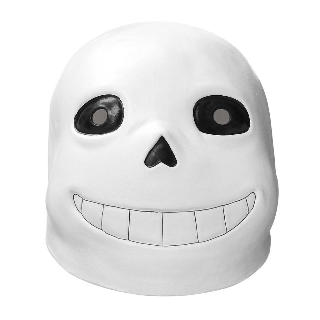 Halloween Cosplay Requisiten Kostüm Spiel Maske Papyrus Helm Latex