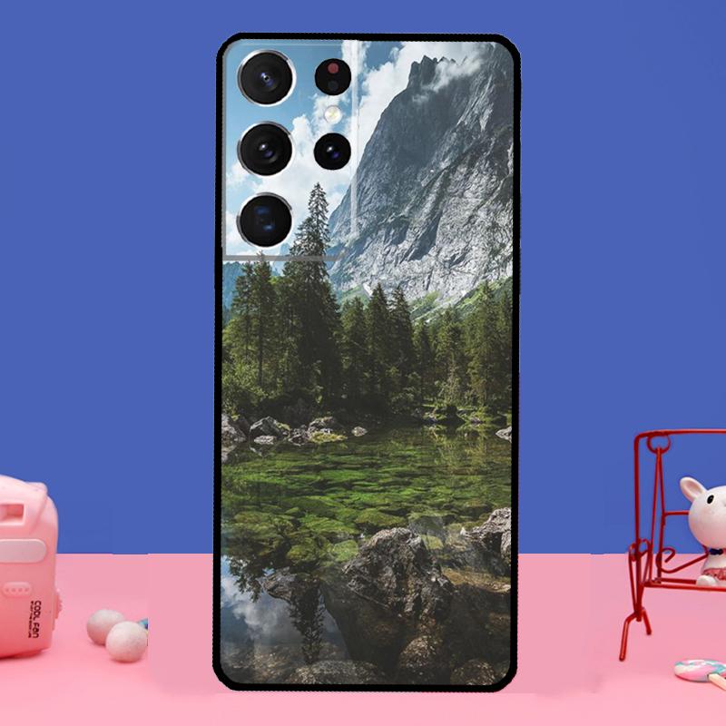 

Красивый чехол с изображением лесного дерева для Samsung Galaxy S22 S21 Note 20 Ultra Note 10 S8 S9 S10 Plus S20 FE, чехол для телефона Note 20 Ultra