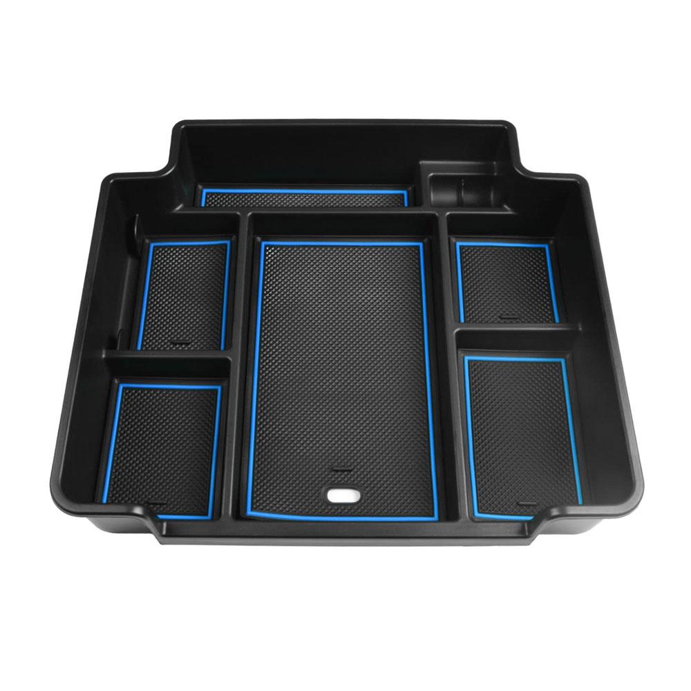 Full Size Center Console Organizer for Chevy Suburban Tahoe GMC Yukon Accessories 2025-2025, Interior Armrest Storage Box