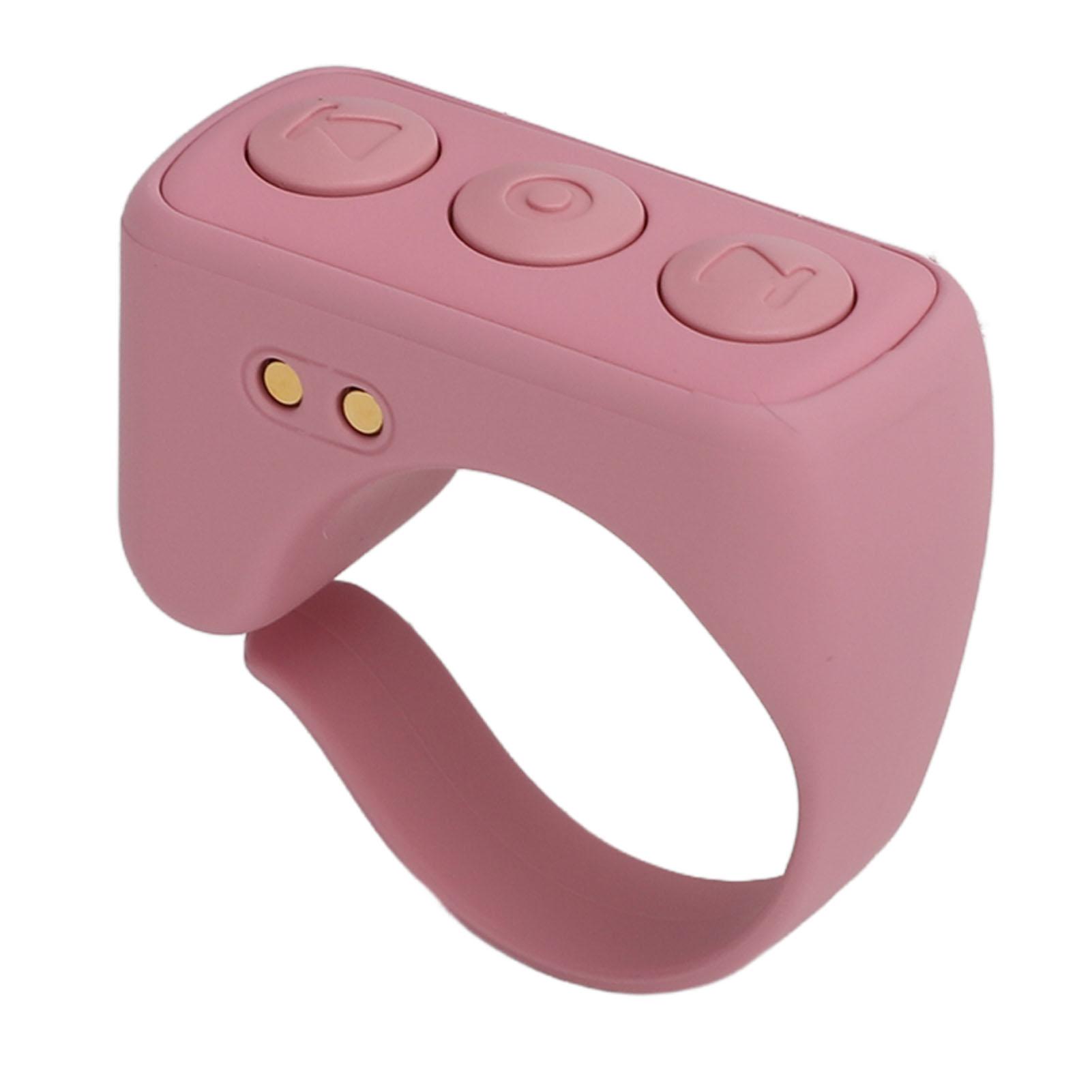 

Приложение с дистанционным управлением, перелистывание страниц, Bluetooth-соединение, носимое смарт-приложение, прокрутка кольца для iOS розовый