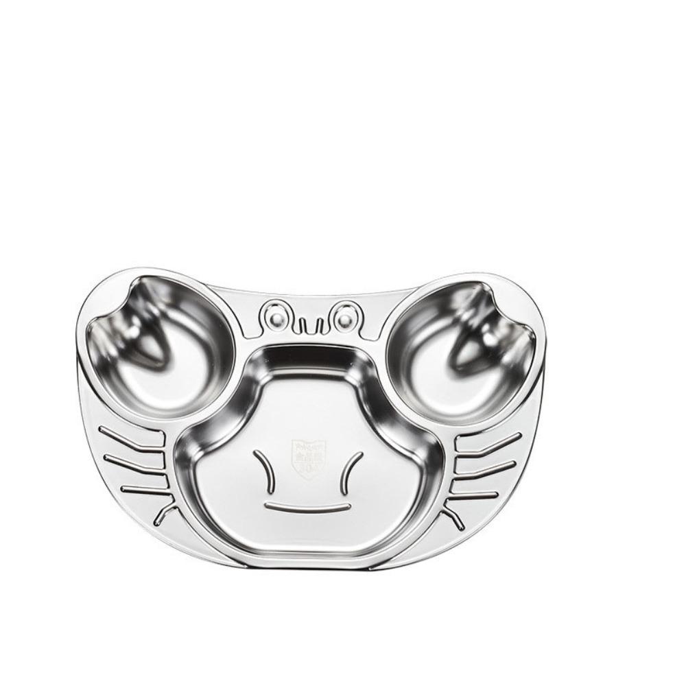 304 Stainless Steel Food Plate Animal Shape Tableware Cartoon Dinnerware  Kindergarten School