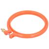 Cross Stitch Embroidery Circle Plastic Colorful Hoop Ring for DIY Art Craft Sewing4in