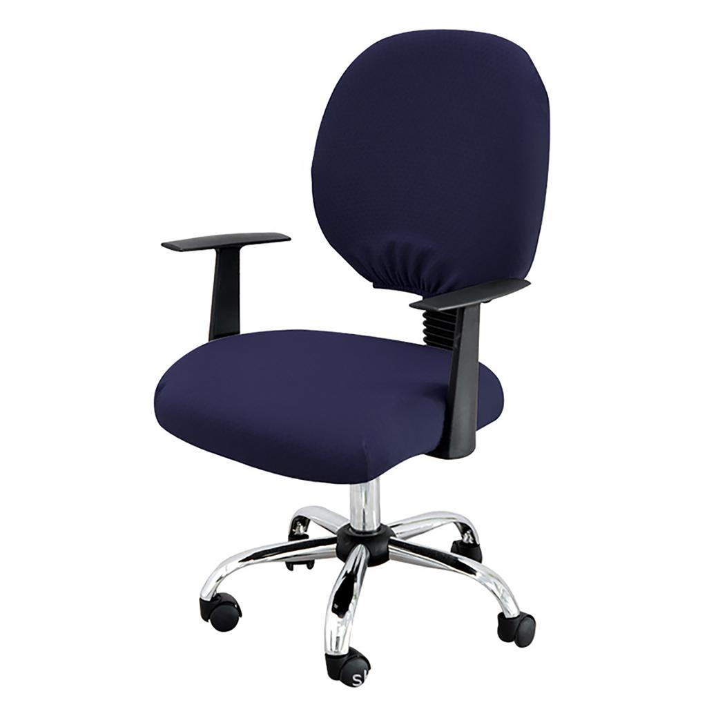 1 Set Gaming Chair Covers Removable Computer Armchair Slipcover Rotating Stool Seat Protector For Office Chair Covers 310G