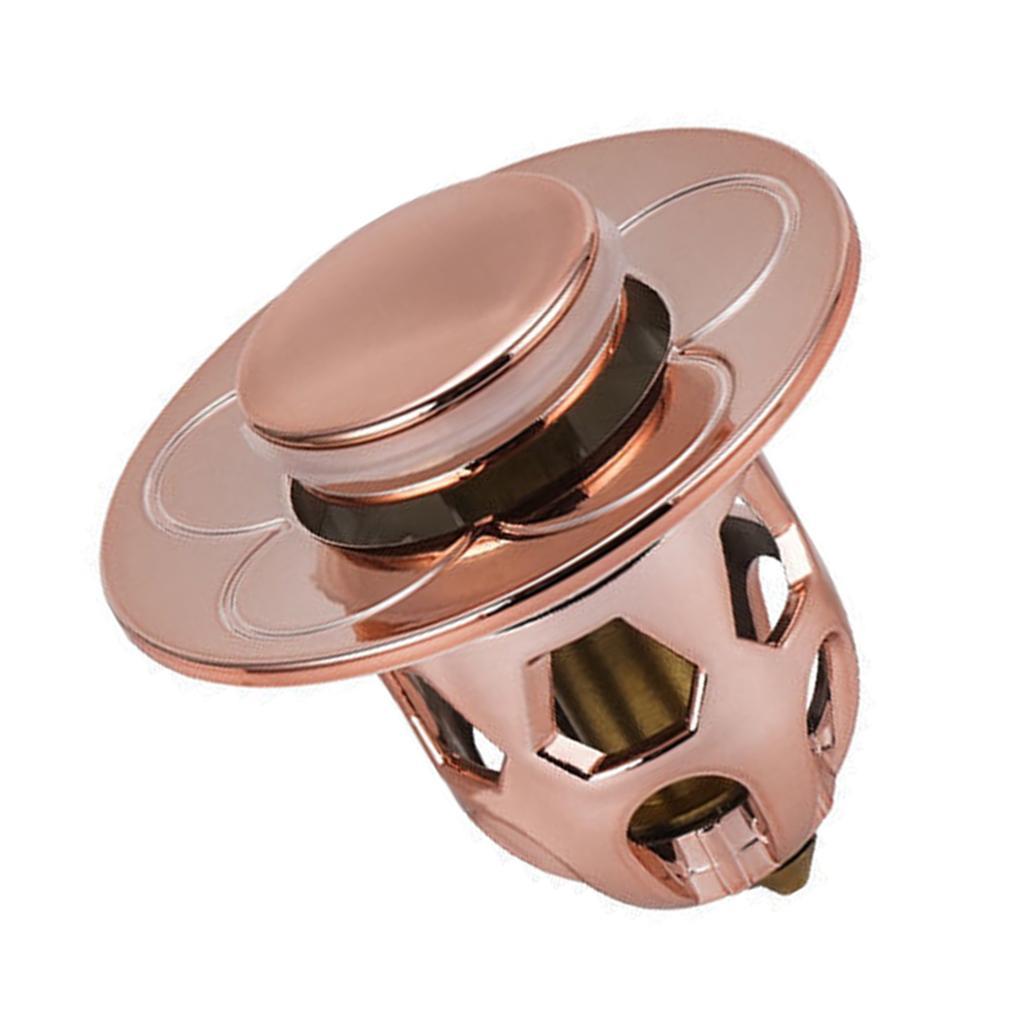 Sink Bath Plug Drain Plug with Anti Clogging Strainer Universal Popup Sink Plug Drain Strainer Drain Fitting for Kitchen