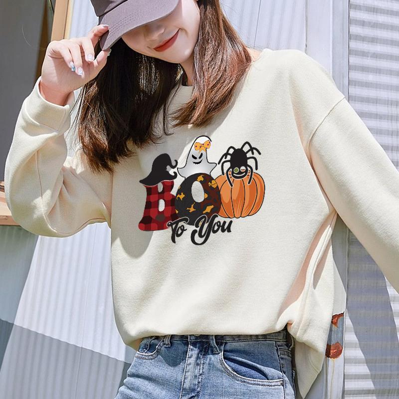 Calaveras De Calabaza De Halloween, Transferencia De Calor Para Sudaderas Con Capucha, Camisetas, Pegatinas Para Ropa, Pegatinas Térmicas Diy