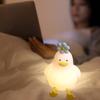 Dimmable Touch Sensor Lamp Cartoon Animal Night Lamp Cute Duck Night Light  Book Lights
