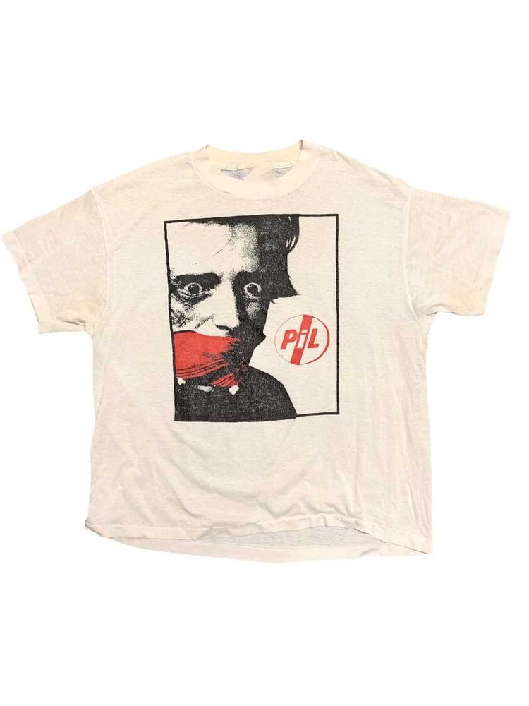 Vintage PIL Public Image Ltd Unisex Cotton T-Shirt S To 5XL MC442 Unisex T-Shirt XL