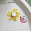 Flowers Nail Stand For Press On Nails Acrylic Shower Shelves Nail Display Magnetic Holder Manicure Organizer Tools
