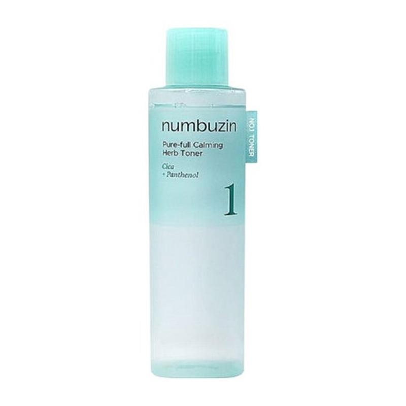 numbuzin No.1 Pure-Full Calming Herb Toner Soothing & Hydrating Facial Toner 300ml