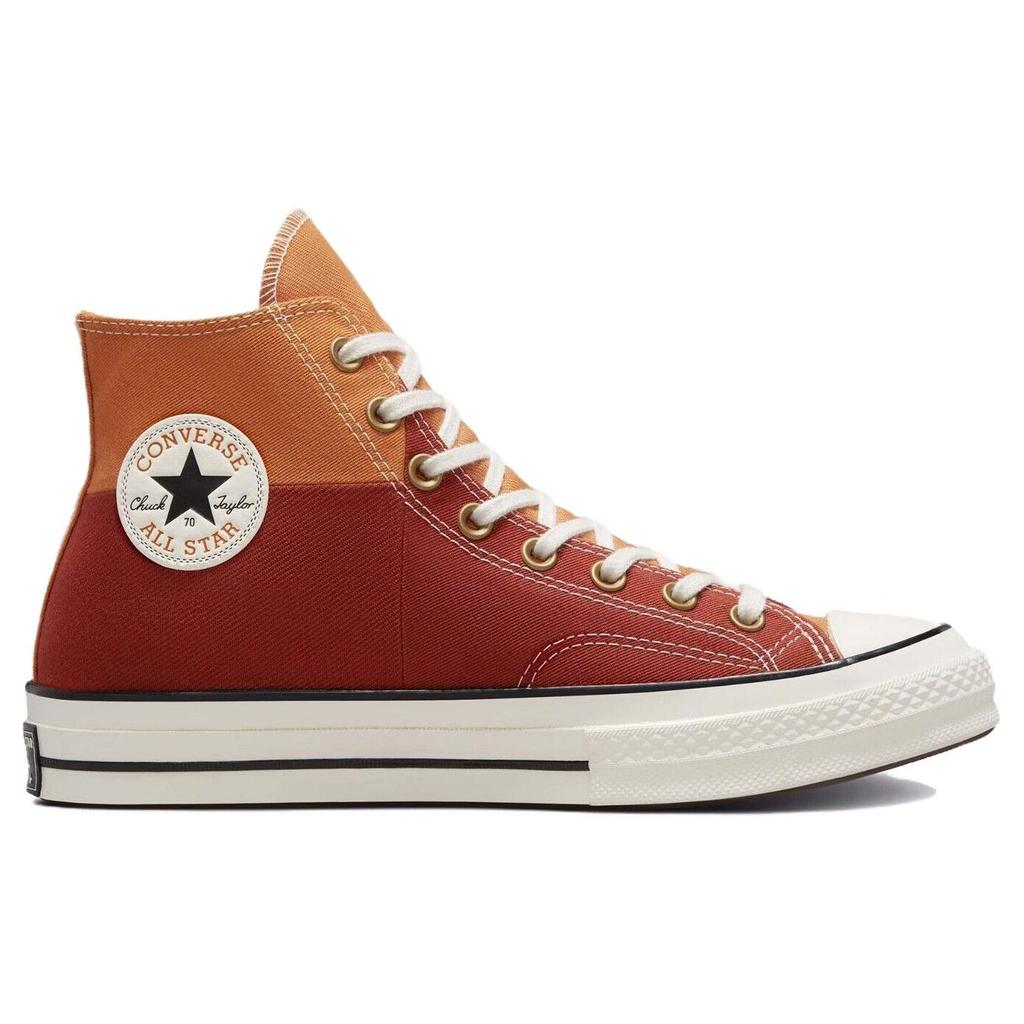 Converse Chuck 70 High Colorblock - Monarch Rugged Orange Unisex Sneakers Red Egret A02552C