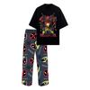 Deadpool & Wolverine Men's Action Pose Cotton Pyjama Set