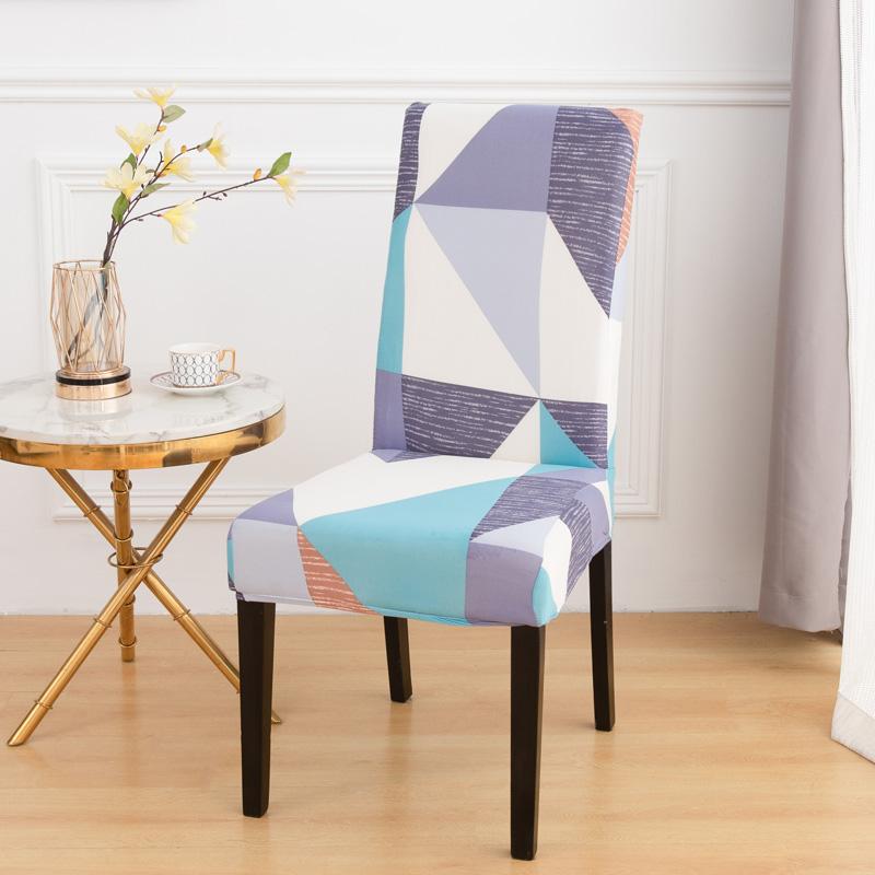 4/6pcs Stretchy Dining Chair Covers with Floral Print - Removable & Machine Washable Slipcovers for Living Room Restaurant Decor