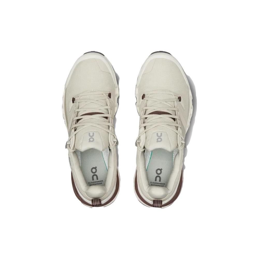 On Running Cloundwander Waterproof Sand Ivory Women's 73.98055