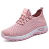 Plus Size Fly-knit Breathable Women's Casual Shoes for Versatile Middle-aged and Elderly