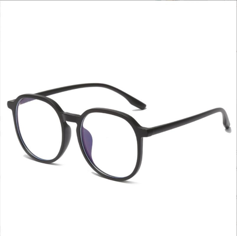 Women's Cute Round Blush Glasses for Students - Fashionable Myopia Frames