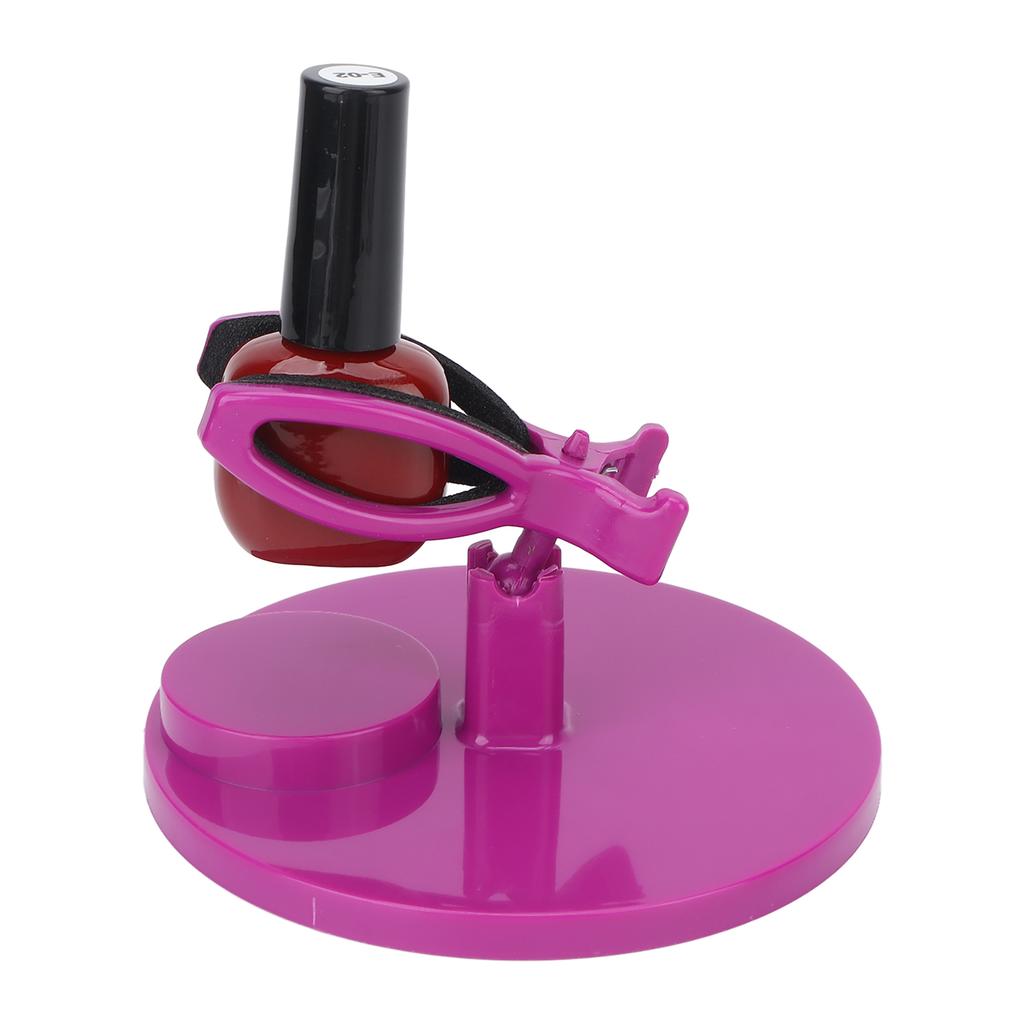 Nail Polish Bottle Holder Stand Wide Base Prevent Fall Off Nail Gel Fixing Clip for Manicure Painting