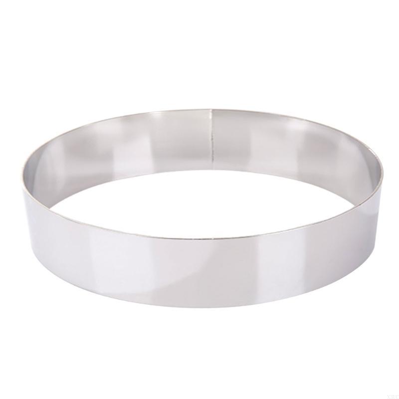 Stainless Steels Cake Rings Mousse Cake Baking Mold Dessert Rings Pastry Mould X3UC